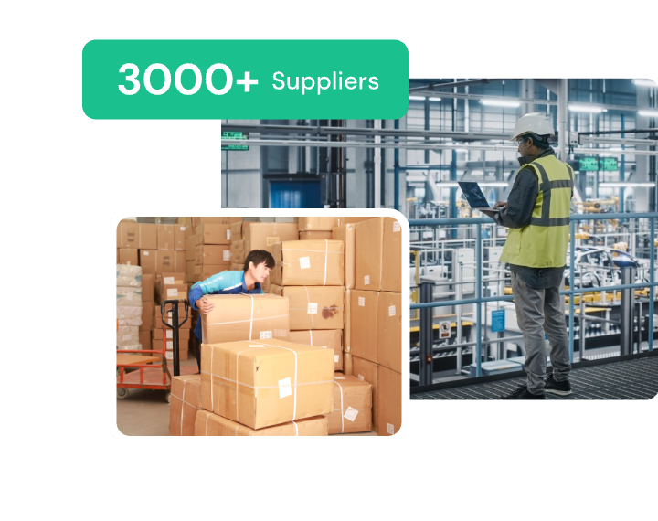EJET Procurement has 3000+ vetted suppliers network across china to find reliable suppliers